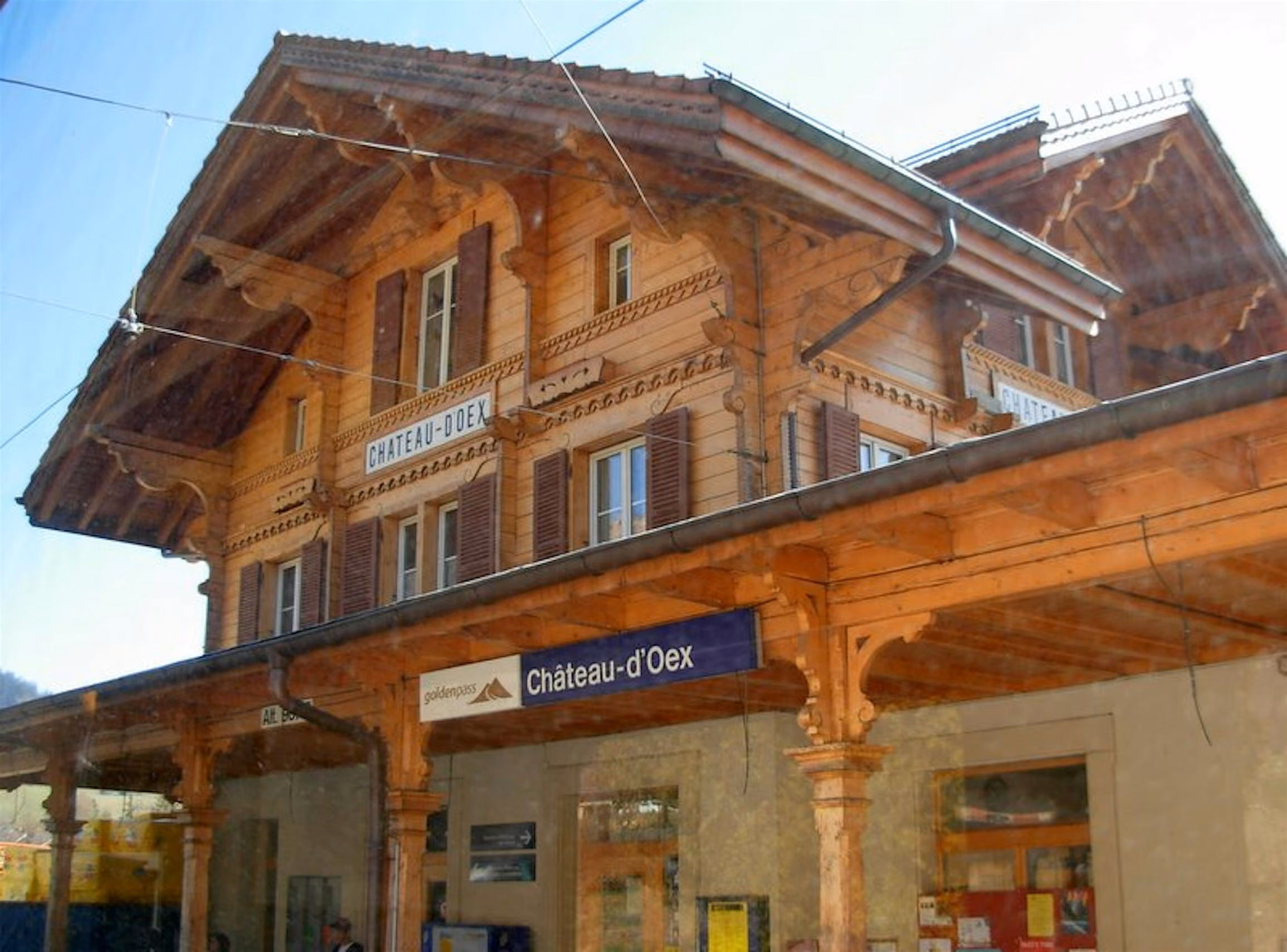 Rénovation gare de Château-d'Oex